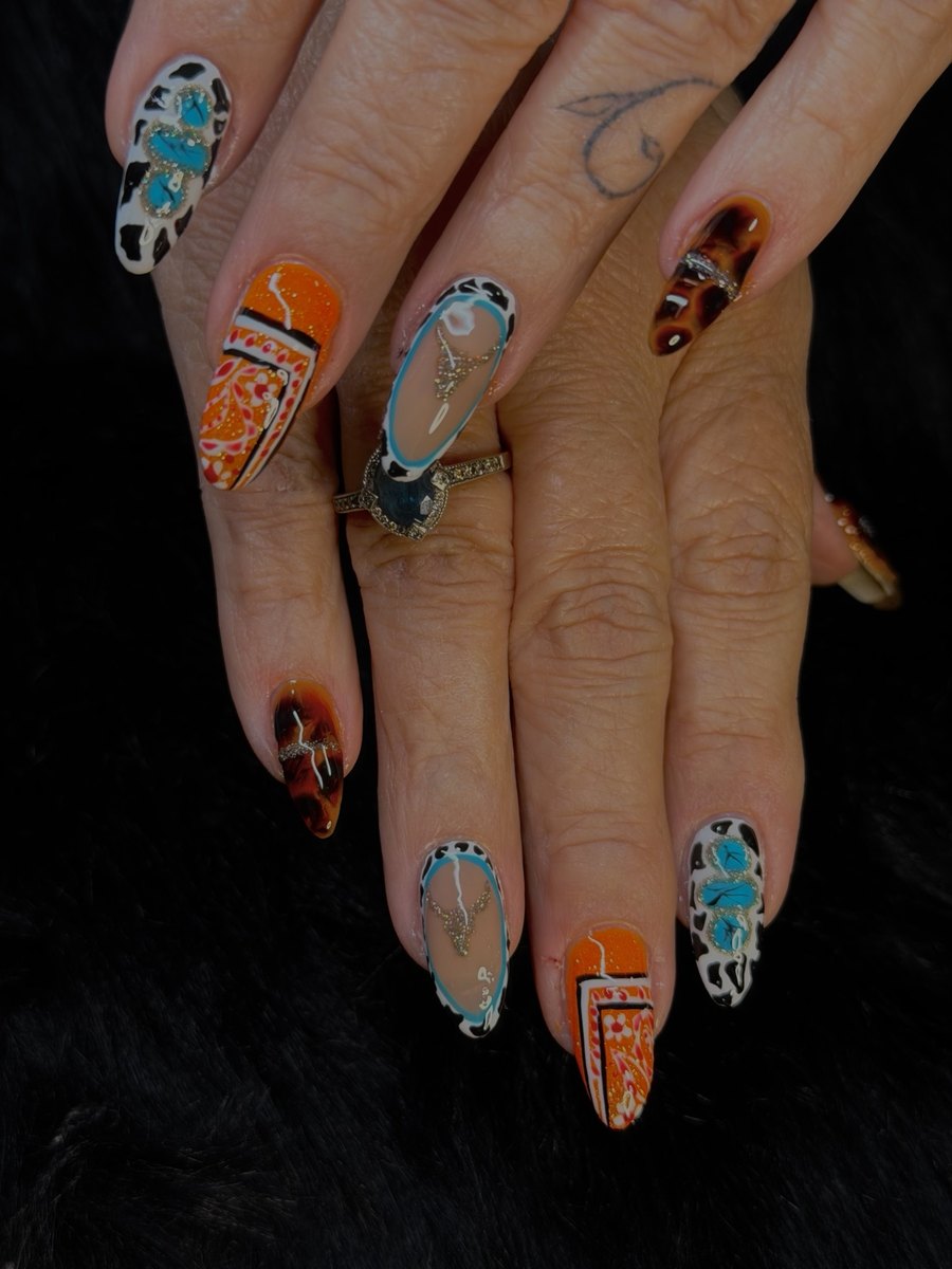 Nail art portfolio set